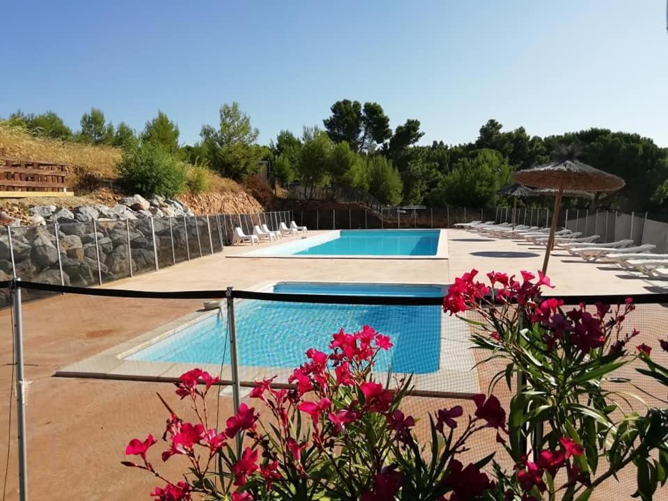 Camping Le Bois De Pins Salses-le-Château Exterior foto
