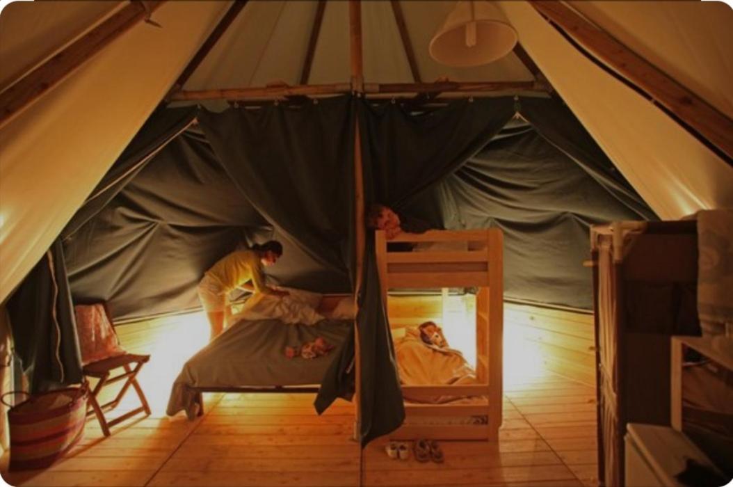 Camping Le Bois De Pins Salses-le-Château Exterior foto